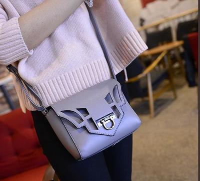 外單新款韓版迷你可愛鏤空翻蓋小挎包扣鎖 手機零錢包一件代發